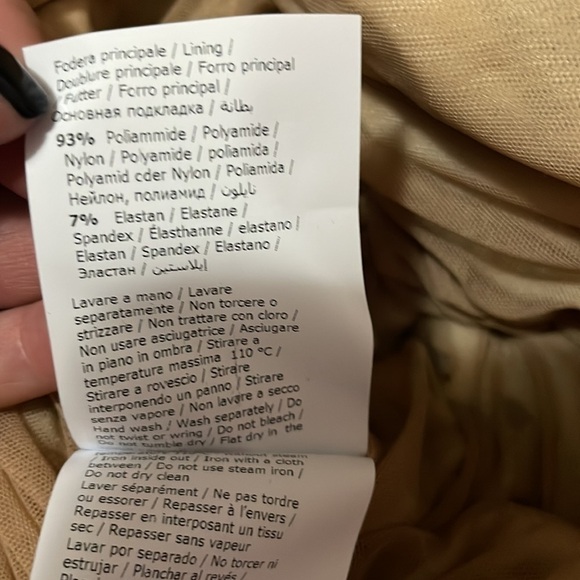 Moschino Couture Stretch Wool Dollar Bill Dress - Picture 14 of 16